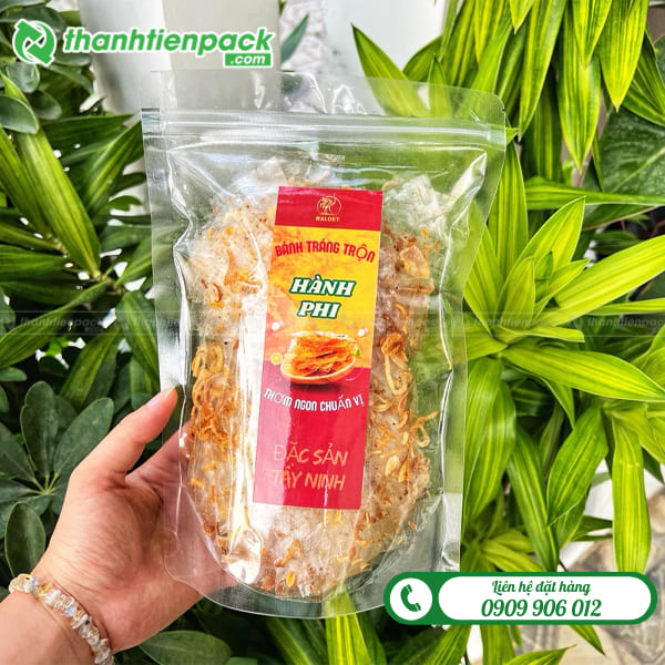 T&uacute;i zip trong suốt đựng b&aacute;nh tr&aacute;ng