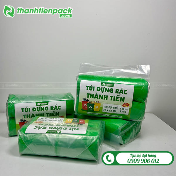 Bao rác xanh tự hủy