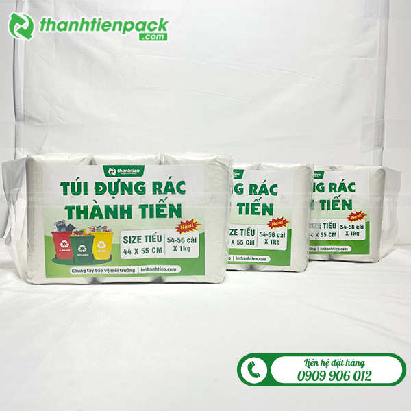 Túi rác size nhỏ màu trắng