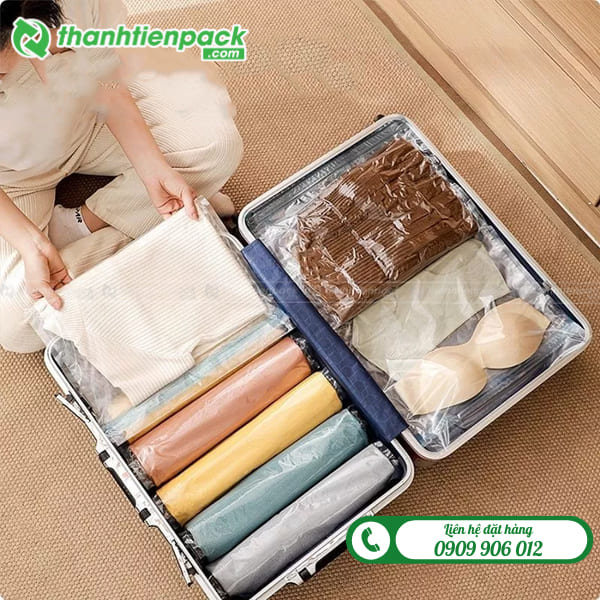 Túi hút chân không quần áo chăn màn