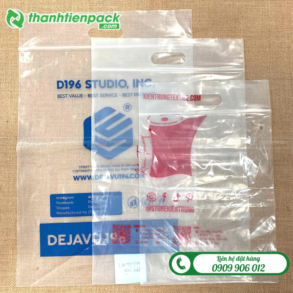 Túi nhựa pe có khóa zip