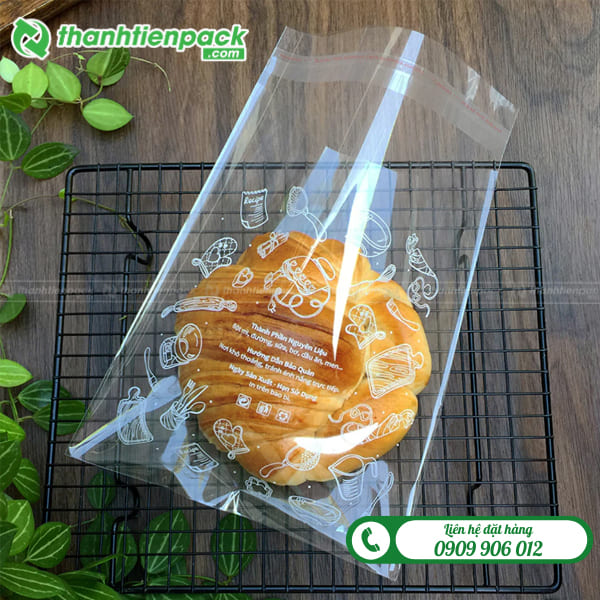 Túi PE dán miệng đựng thực phẩm 
