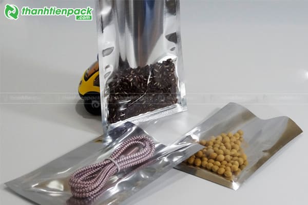 Túi ép 3 biên 1 mặt trong suốt