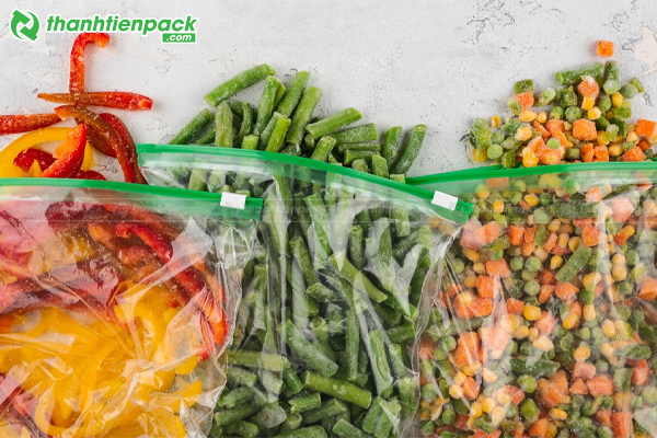 Túi zip đựng thực phẩm có khóa kéo