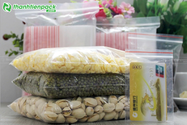 Túi zip trong đựng thực phẩm 