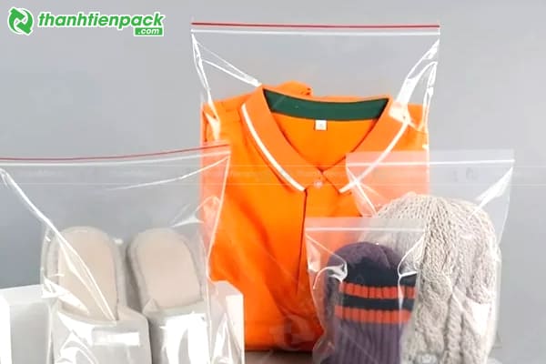 Túi zip miết đựng quần áo