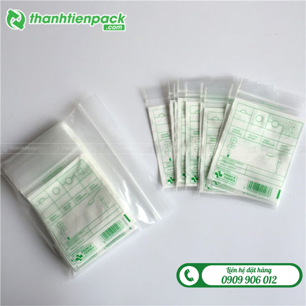 Túi zip nhỏ đựng thuốc